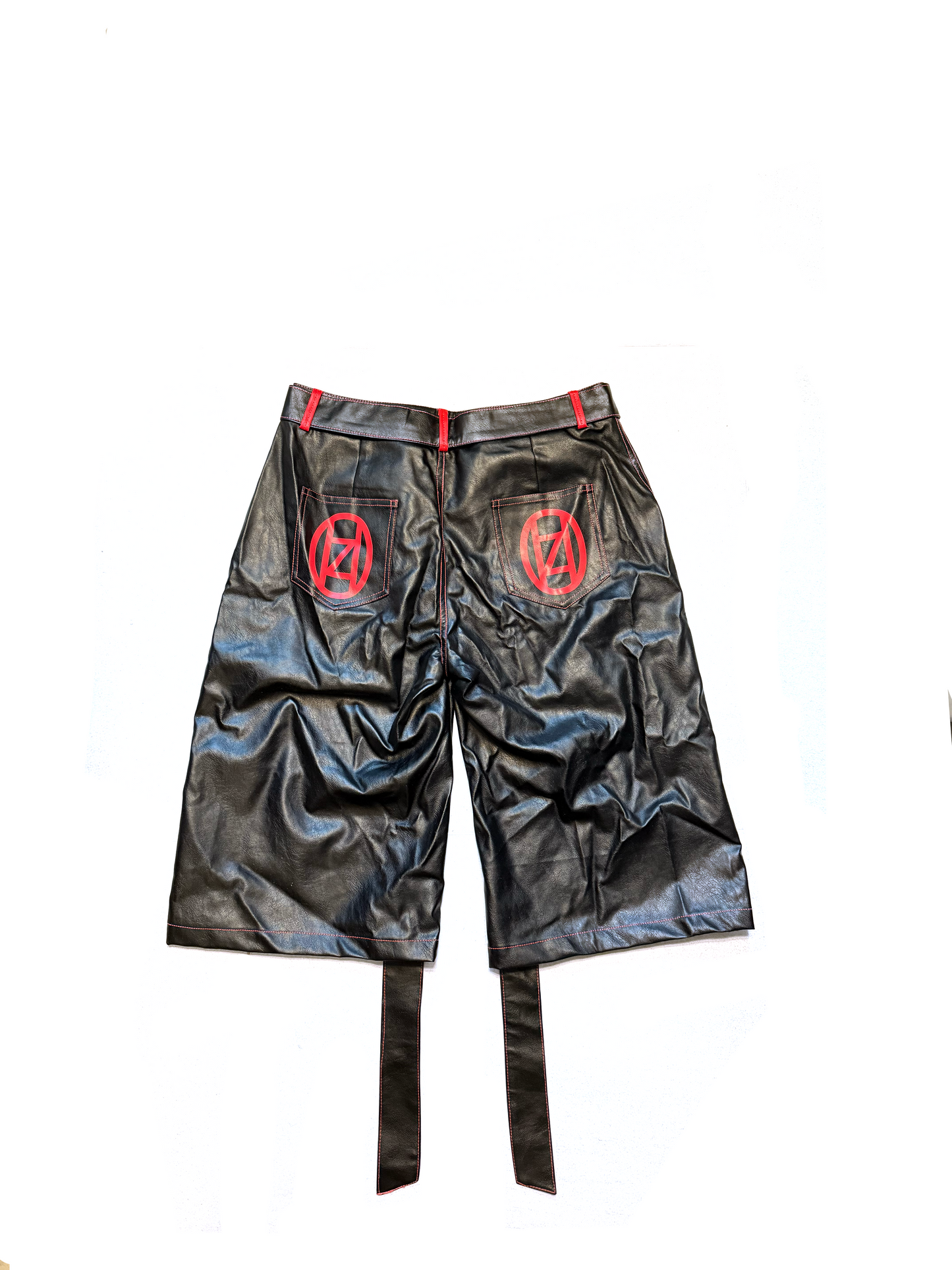 TWELVEZEROONE Leather Shorts